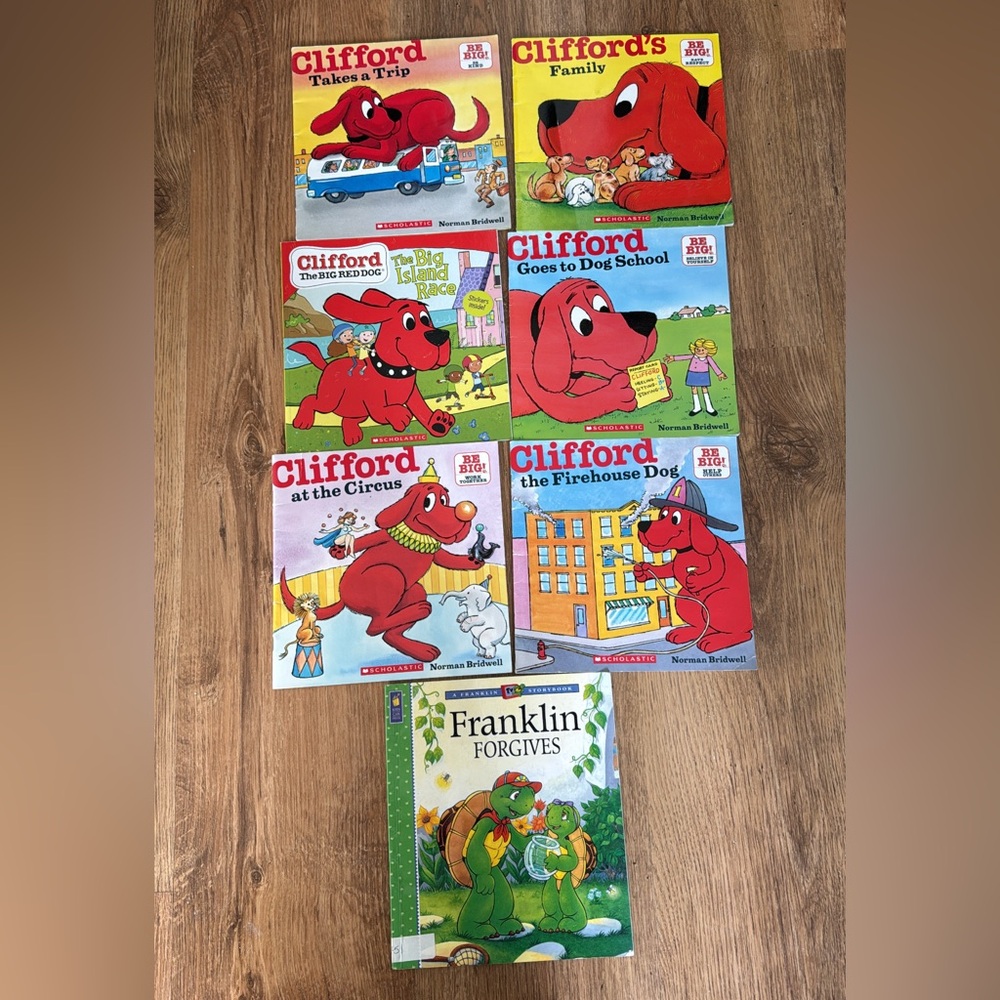 Scholastic Clifford & Franklin Kids Books